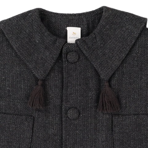 ベビー　ポンチョ（70～80cm・Cottoli）