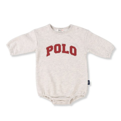 ベビー　長袖ロンパス（70・80㎝・POLO BCS Baby）