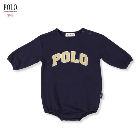 ベビー　長袖ロンパス（70・80㎝・POLO BCS Baby）