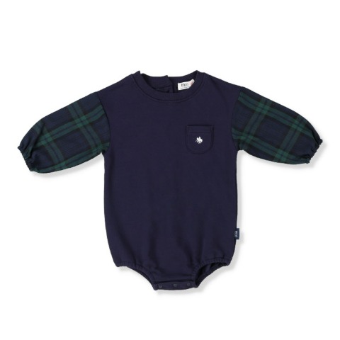 ベビー　長袖ロンパス（70・80㎝・POLO BCS Baby）