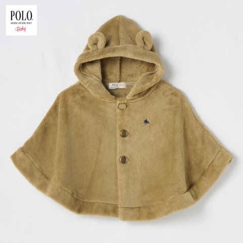 ベビー　ポンチョ（70～80㎝・POLO BCS Baby）