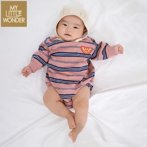 ベビー　長袖ロンパス（70・80cm・MY LITTLE WONDER/zensta）