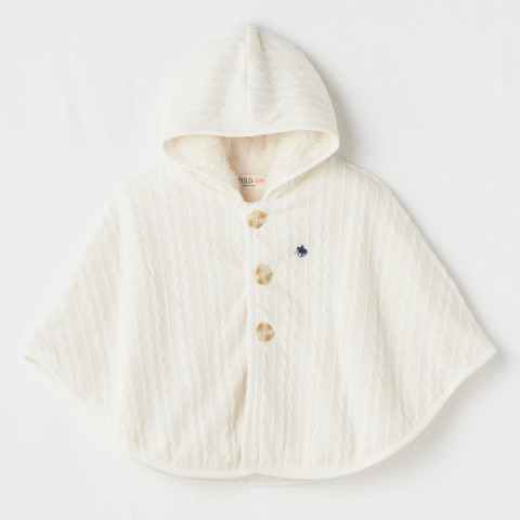 ベビー　ポンチョ（70～80㎝・POLO BCS Baby）
