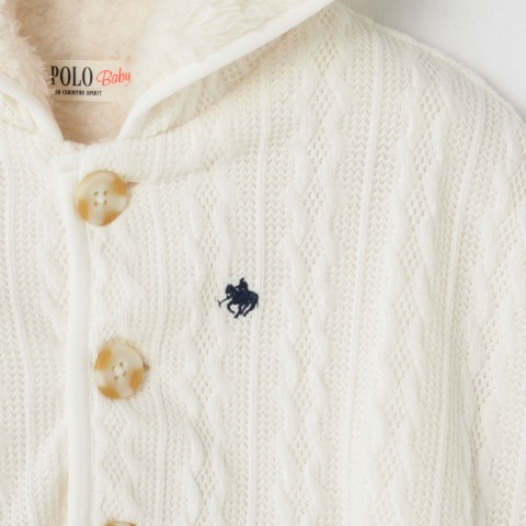 ベビー　ポンチョ（70～80㎝・POLO BCS Baby）
