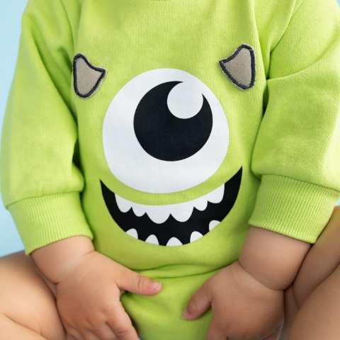 ベビー　長袖ロンパス（70・80cm・futafuta/Disney/Pixar）