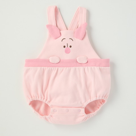 ベビー　サロペットロンパス（70・80cm・Cottoli/Disney）