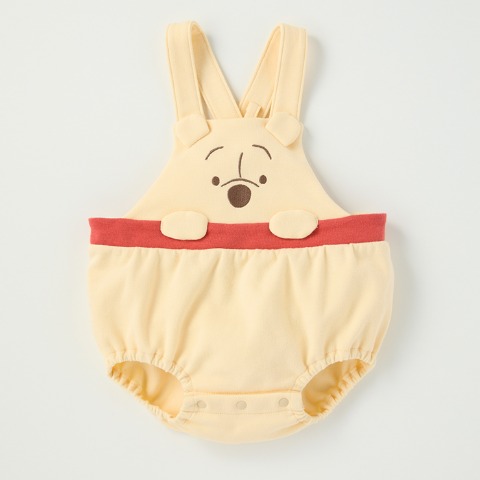ベビー　サロペットロンパス（70・80cm・Cottoli/Disney）