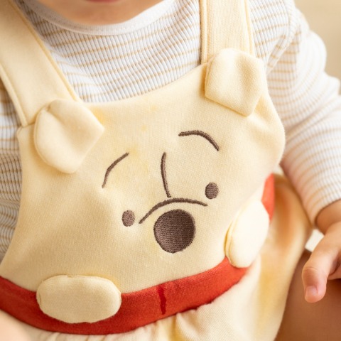ベビー　サロペットロンパス（70・80cm・Cottoli/Disney）