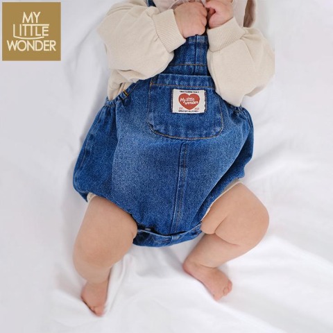 ベビー　サロペットロンパス（70・80cm・MY LITTLE WONDER/zensta）