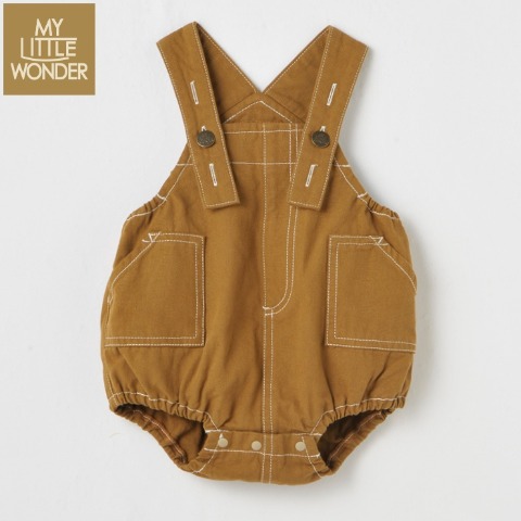 ベビー　サロペットロンパス（70・80cm・MY LITTLE WONDER/zensta）