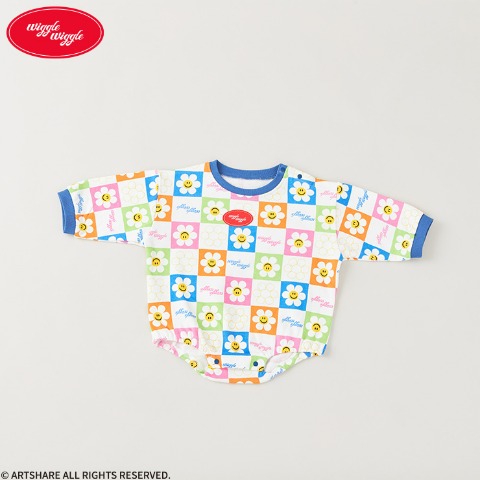 ベビー　ロンパス（70・80cm・wiggle wiggle）