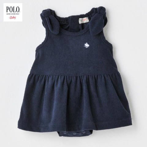 ベビー　サロペットロンパス（70～80㎝・POLO BCS Baby）