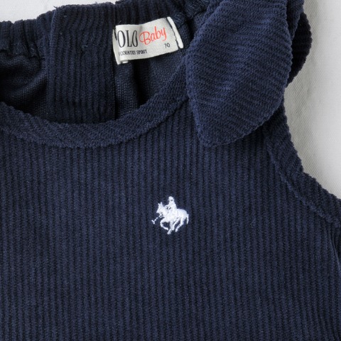 ベビー　サロペットロンパス（70～80㎝・POLO BCS Baby）