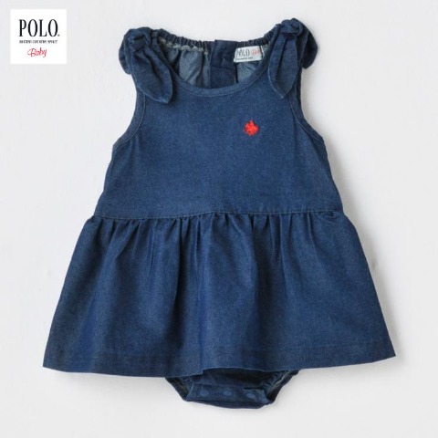 ベビー　サロペットロンパス（70～80㎝・POLO BCS Baby）
