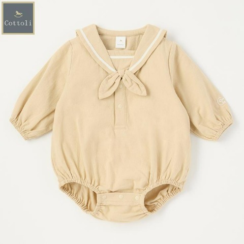 ベビー　長袖ロンパス（70・80cm・Cottoli）