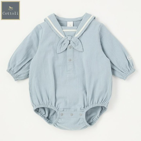 ベビー　長袖ロンパス（70・80cm・Cottoli）