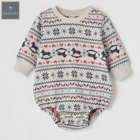 ベビーロンパス（70・80cm・Cottoli）