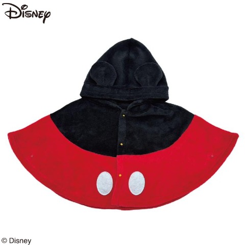 ベビー　ポンチョ (80～95cm　Disney)