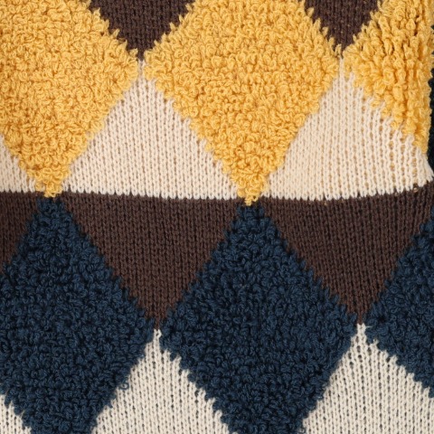 ベビー　長袖ロンパス（70・80cm・tete a tete）