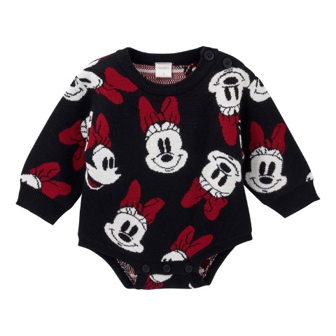 ベビー　ニットロンパス (70・80cm　futafuta/Disney)