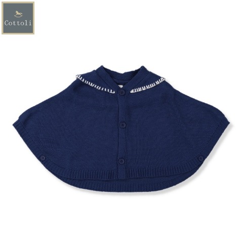 ベビー　ポンチョ（70～80cm・Cottoli）