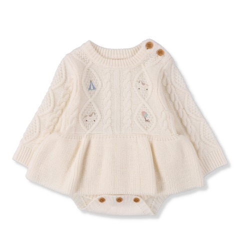 ベビー　長袖ロンパス（70・80cm・Cottoli）