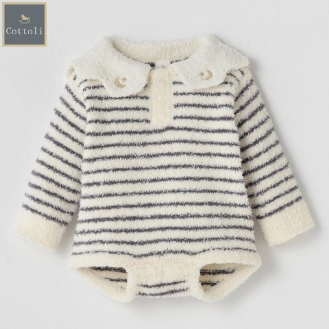 ベビー　長袖ロンパス（70・80cm・Cottoli）
