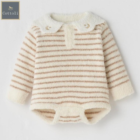 ベビー　長袖ロンパス（70・80cm・Cottoli）