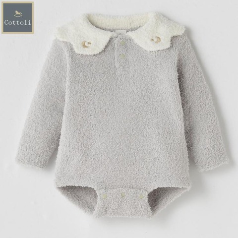 ベビー　長袖ロンパス（70・80cm・Cottoli）