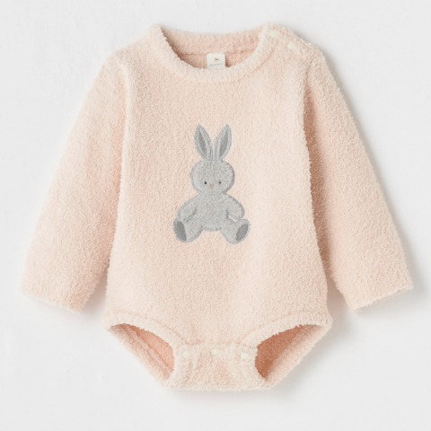ベビー　長袖ロンパス（70・80cm・Cottoli）