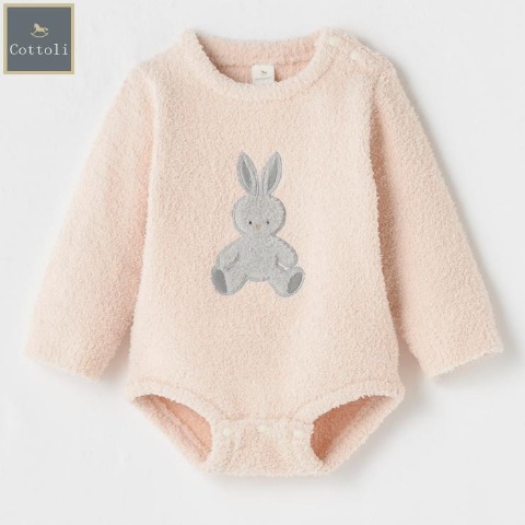 ベビー　長袖ロンパス（70・80cm・Cottoli）