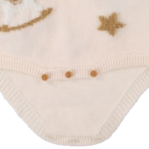ベビー　長袖ロンパス（70・80cm・Cottoli）