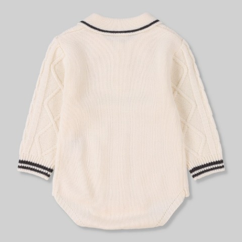 ベビー　ニットロンパス (70・80cm　Cottoli)