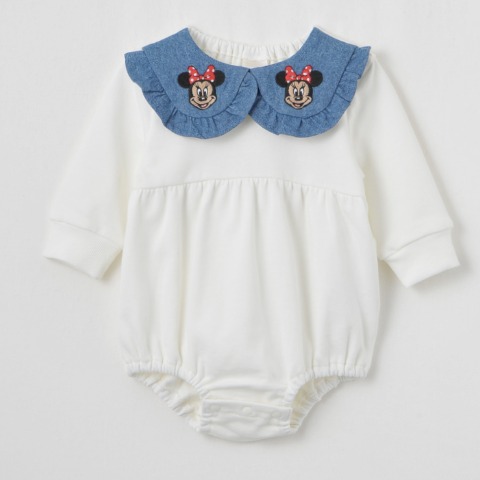 ベビー　長袖ロンパス（70・80cm・futafuta/Disney）