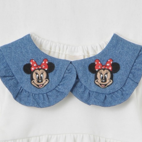 ベビー　長袖ロンパス（70・80cm・futafuta/Disney）
