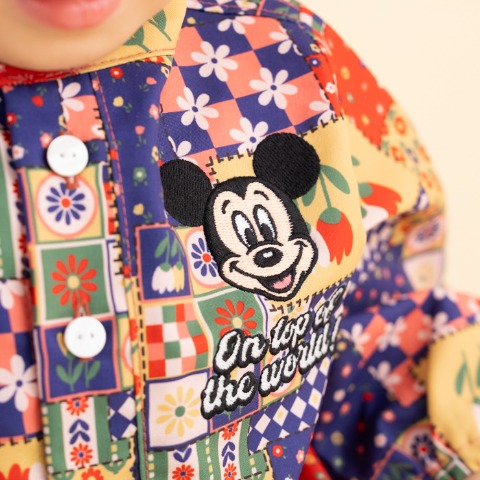 ベビー　長袖ロンパス（70・80cm・futafuta/Disney）