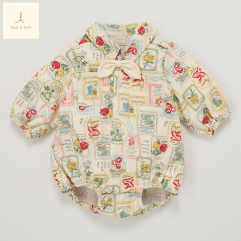 ベビー　ロンパス (70・80cm　tete a tete)