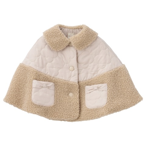 ベビー　ポンチョ（70～80cm・tete a tete）