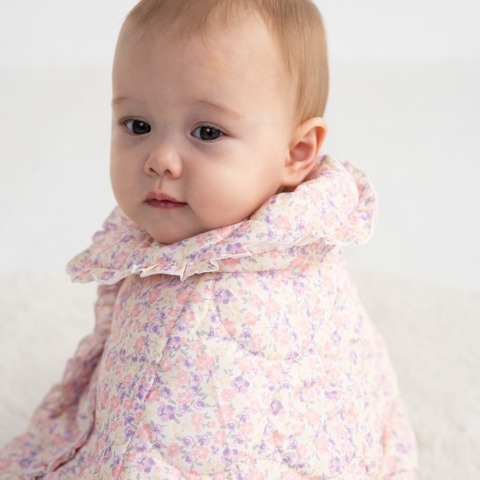 ベビー　ポンチョ（70～80cm・tete a tete）
