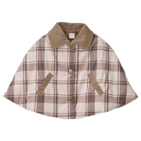 ベビー　ポンチョ（70～80cm・tete a tete）
