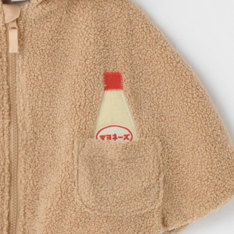 ベビー　ポンチョ（70～80cm・futafuta）