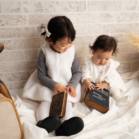 長袖ロンパス（70・80cm・Cottoli）