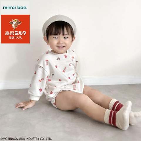 ベビー　ロンパス(70･80㎝･mirror bae.)