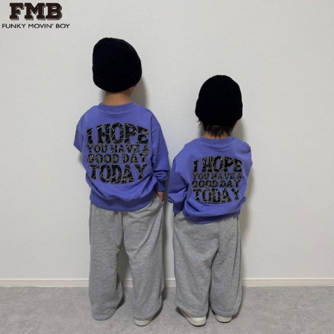 ベビー長袖プルオーバー（70cm・FMB）