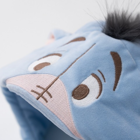 ベビー　帽子+ロンパス（70～80・80～90cm・Cottoli/Disney）