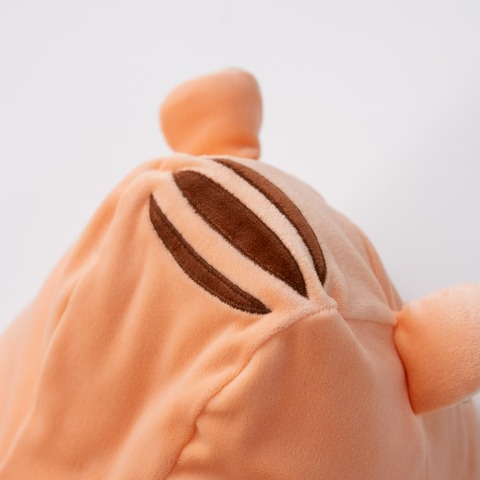 ベビー　帽子+ロンパス（70～80・80～90cm・Cottoli/Disney）