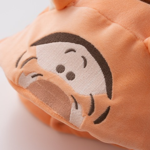 ベビー　帽子+ロンパス（70～80・80～90cm・Cottoli/Disney）