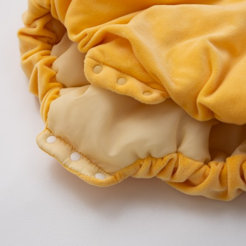ベビー　帽子+ロンパス（70～80・80～90cm・Cottoli/Disney）