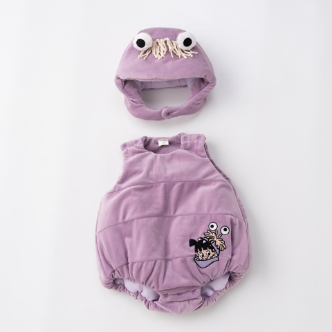 ベビー　ロンパス+帽子（70・80cm・futafuta/Disney/Pixar）