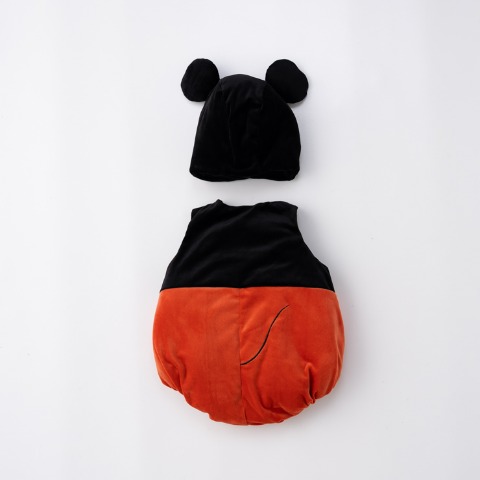 ベビー　ロンパス+帽子（70・80cm・futafuta/Disney）